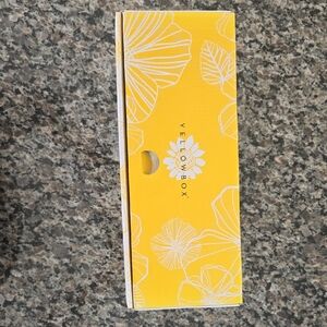 Yellow Box Jewelry Organizer - Yellow Floral Design